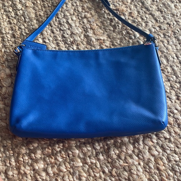 Coach jewel tone blue crossbody - Picture 2 of 2